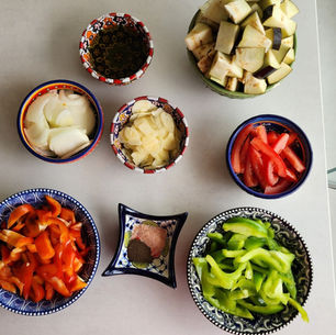 Caponata na Airfryer