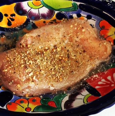 Filet de Frango com Crosta de Aveia