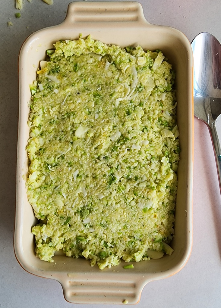 Torta de Abobrinha na Aairfryer