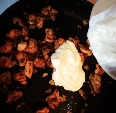 Penne com Iscas de Frango