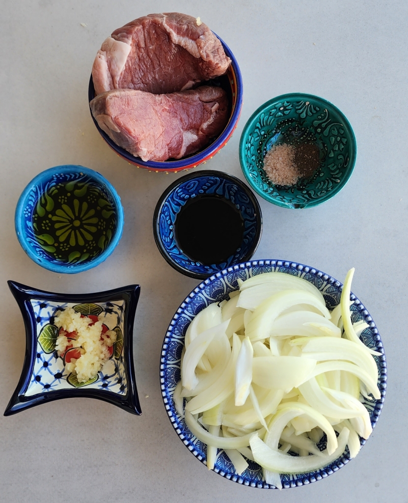 Bife Acebolado na Arifryer