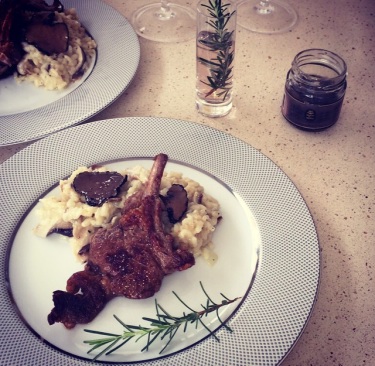 Risoto de Funghi com Trufas Negras
