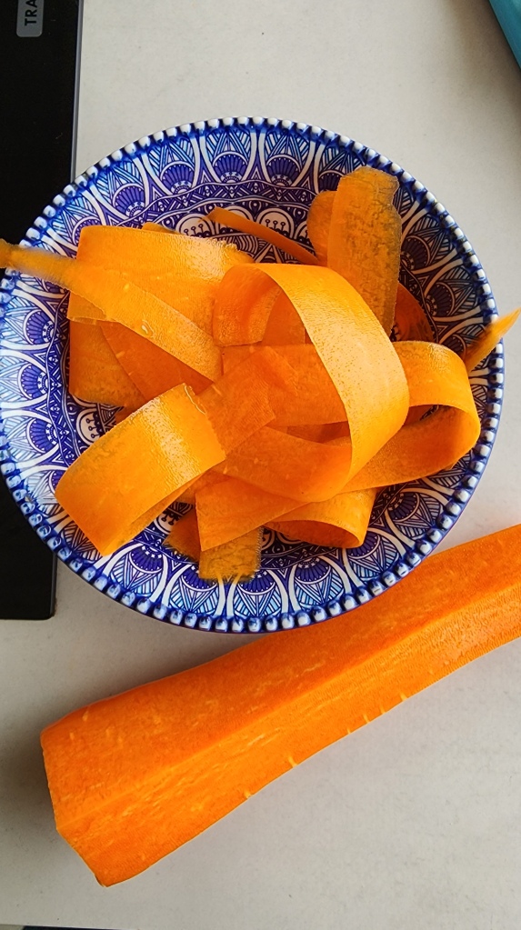 Pappardelle de Cenoura & Abobrinha