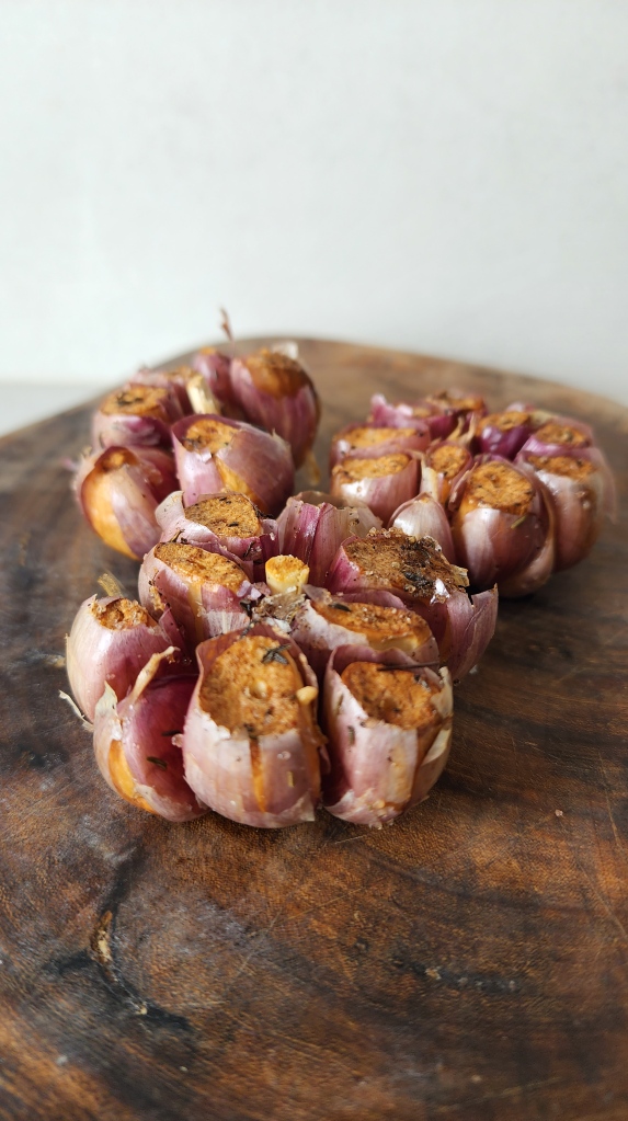 Alho Assado na Airfryer