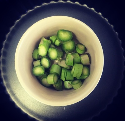 Cocote de Funghi com Aspargos Frescos