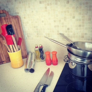 Penne ao Limone e Camarões