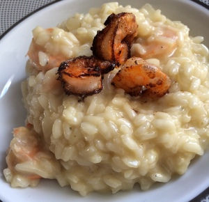 Risoto de Camarões
