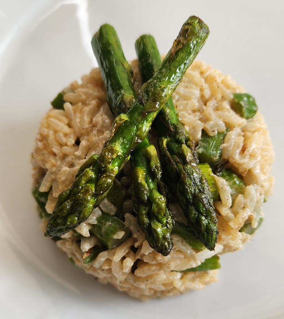 Arroz Cremoso Com Aspargos