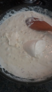 Massa de Paris com Creme de Queijos