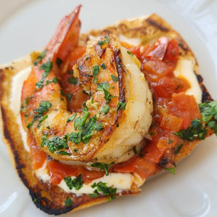 Bruschetta de Camarão