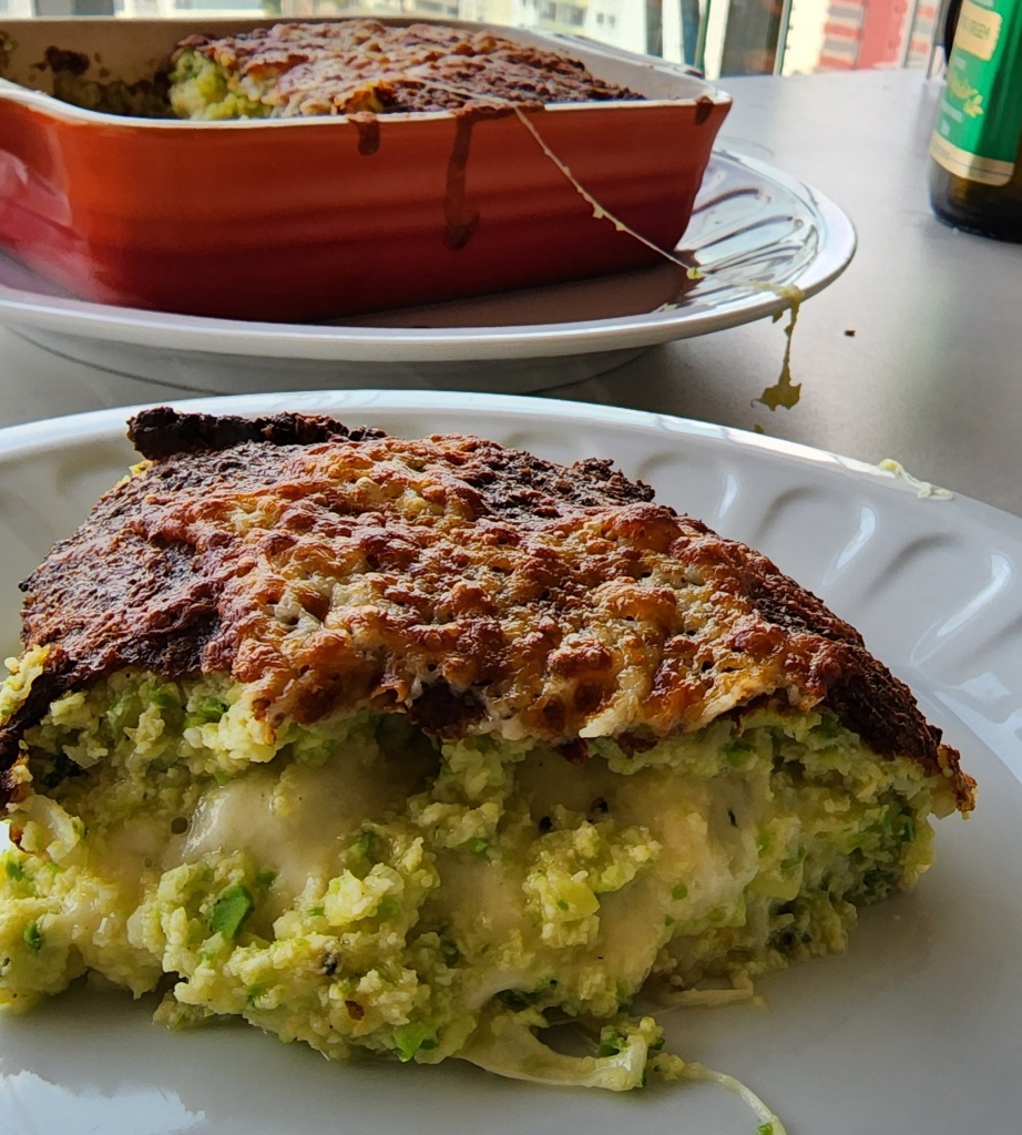 Torta de Abobrinha na Aairfryer