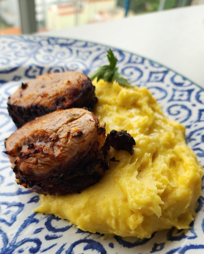 Medalhão Suíno na Airfryer