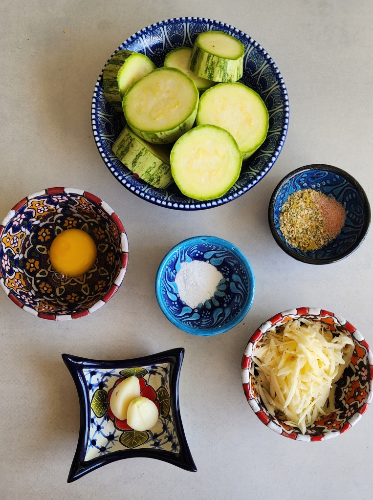 Torta de Abobrinha na Aairfryer