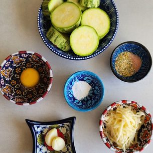 Torta de Abobrinha na Airfryer