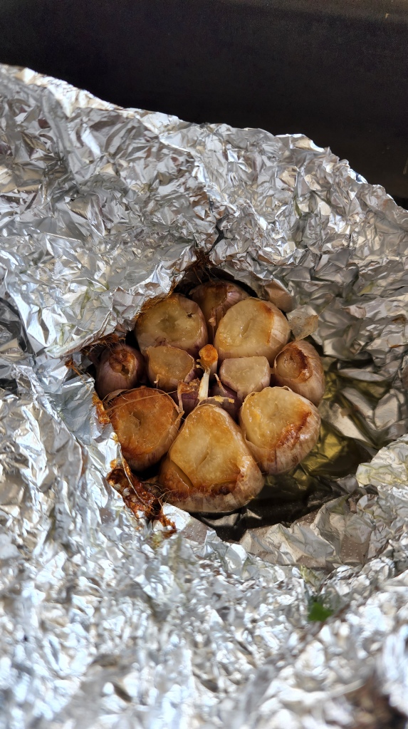 Manteiga temperada com Alho e Ervas