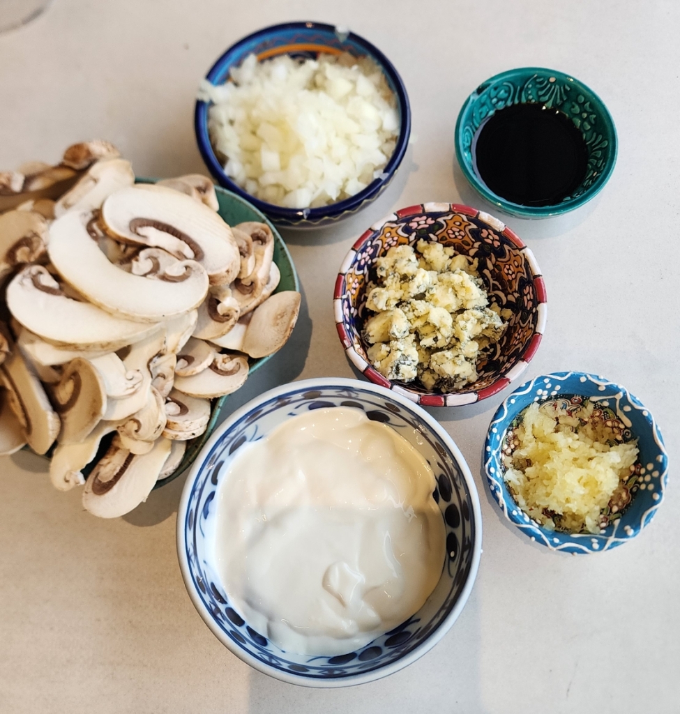 Filet Mignon Com Molho de Cogumelo