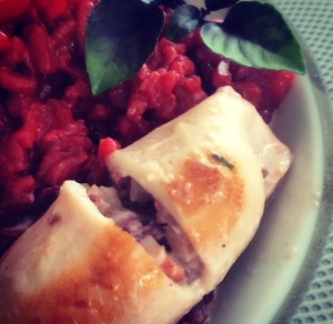 Lula Recheada; Camarões e Amendoas