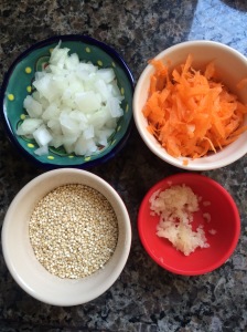 Quinoa com Cenoura