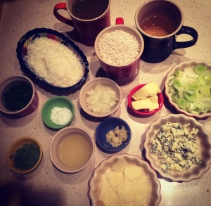 Risoto de Limão e Alho Poró