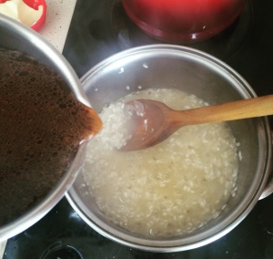 Risoto de Lula na Própria Tinta