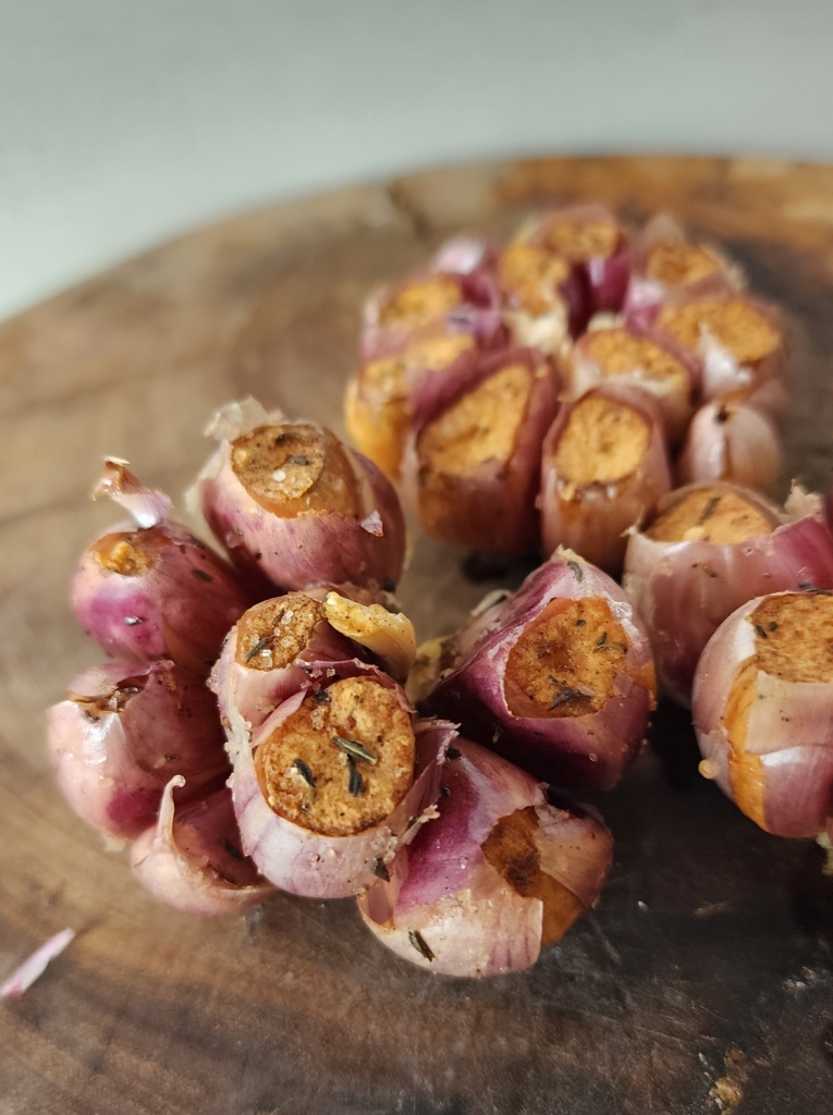 Alho Assado na Airfryer