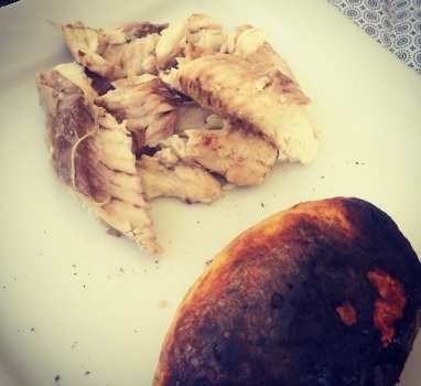 Pintado na Brasa/Churrasqueira com Batatas