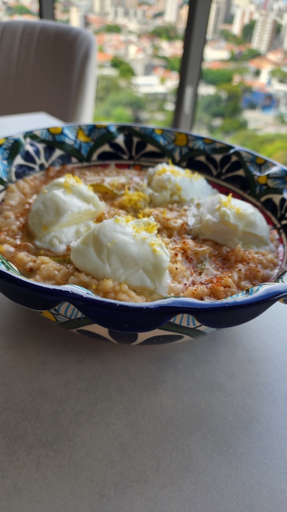 Risoto de Limão e Abobrinha