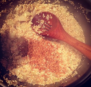 Quinoa Gratinada no Perfume de Limão Siciliano