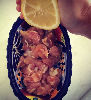 Penne com Iscas de Frango