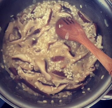 Risoto de Funghi com Trufas Negras