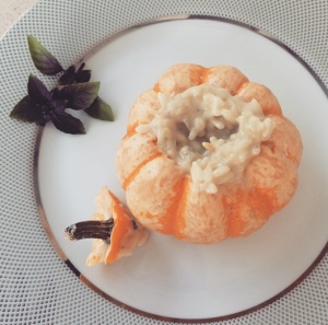 Risoto na Mini Abóbora