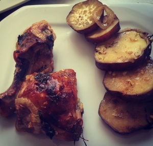 Frango Com Batata Doce 