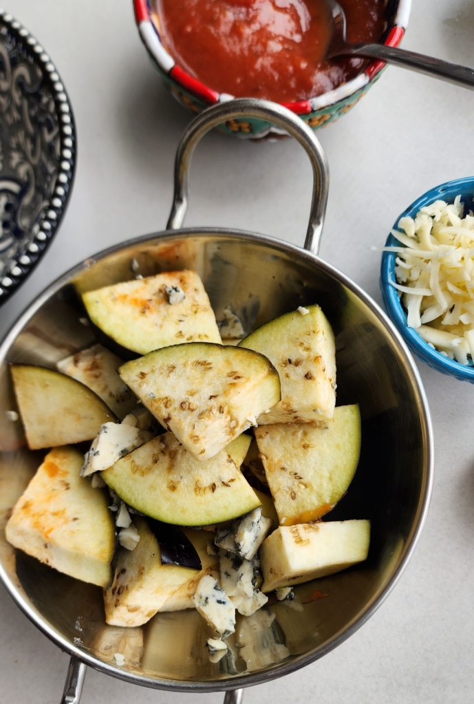 Berinjela Gratinada na Airfryer