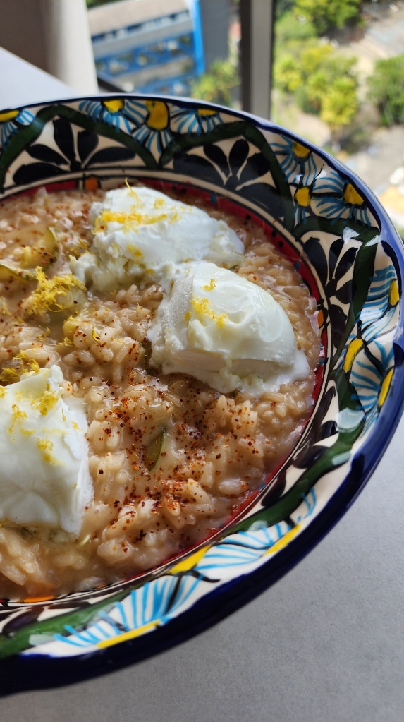 Risoto de Limão e Abobrinha