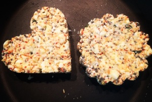 Coração de Tapioca Bolinho de Tapioca