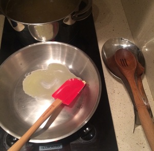 Ruote com Molho de Queijos na Manteiga