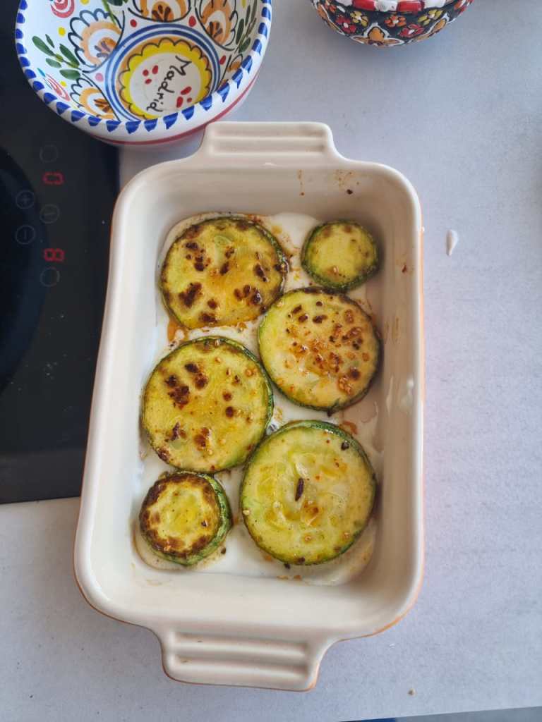 Abobrinha Gratinada na Airfryer