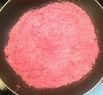 Tapioca de Beterraba com Queijo Branco