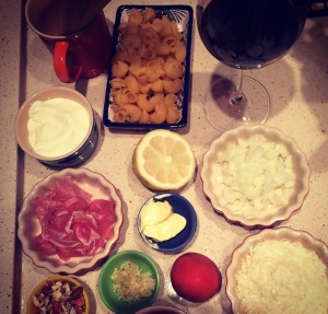 Pipe Rigate ao Limone e Queijos