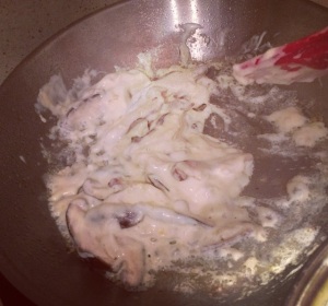 Macarrão de Pupunha com Shitake