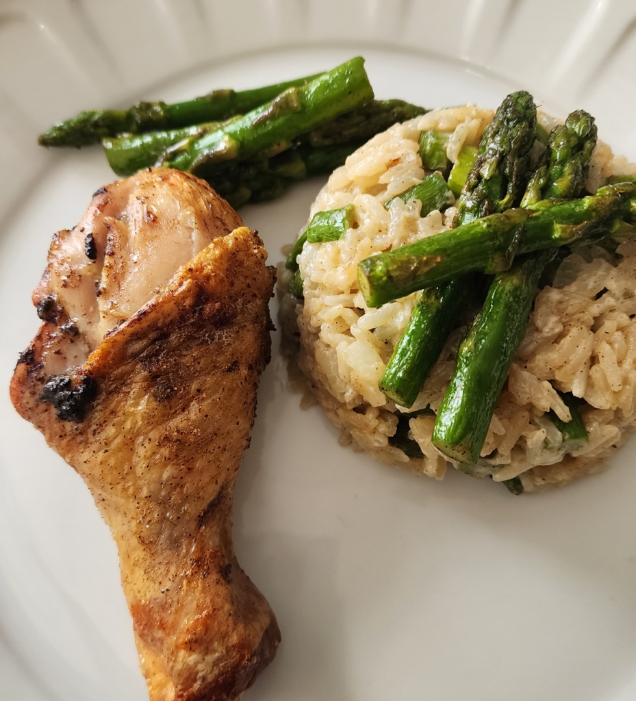 Arroz Cremoso Com Aspargos