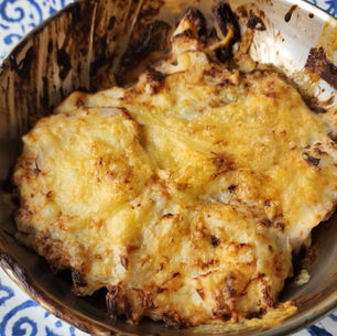File de Frango Com Gratinado de Palmito