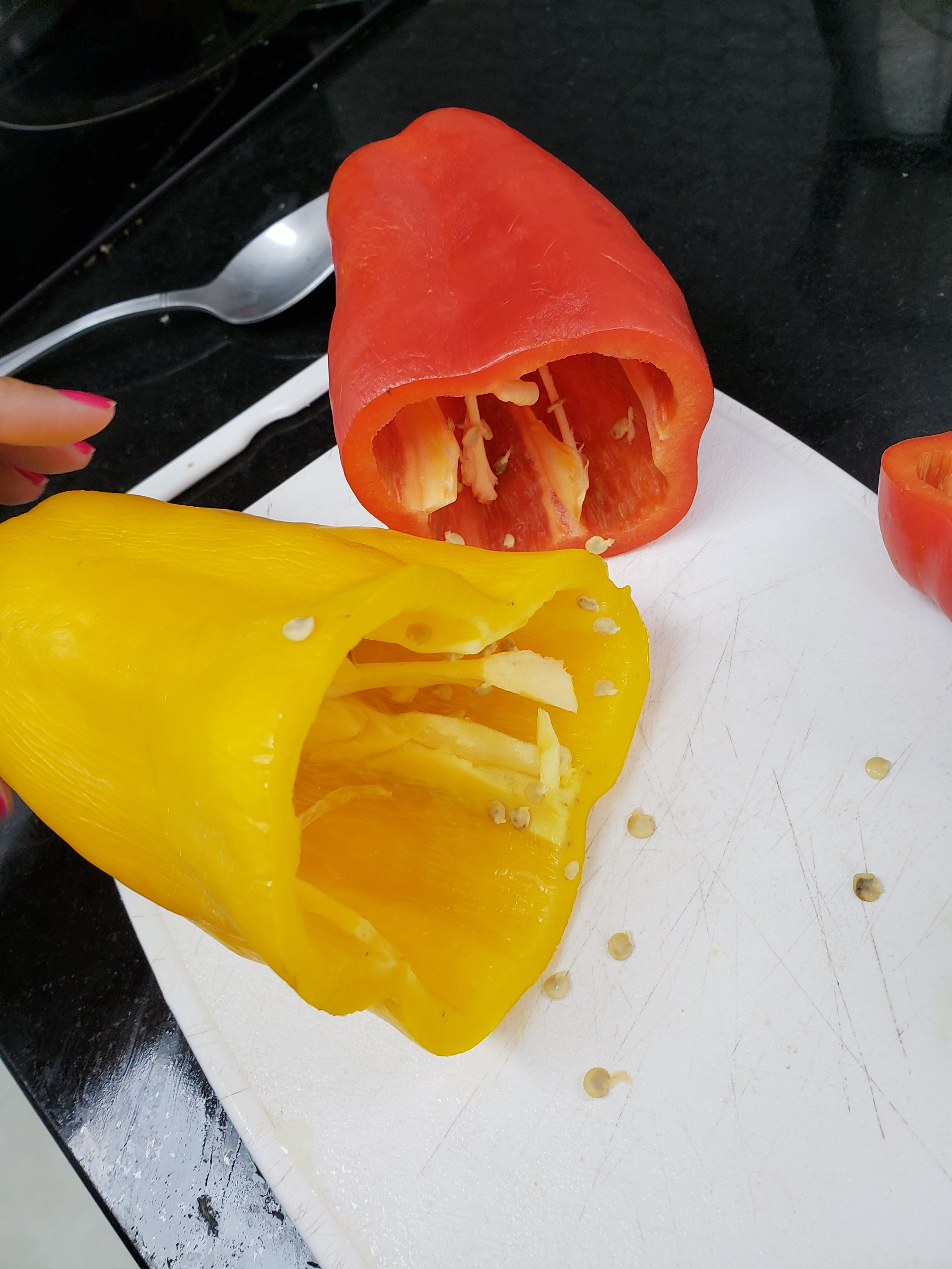 Pimentão Recheado Com Gorgonzola