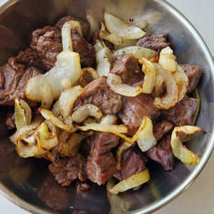 Fraldinha Acebolada Na Airfryer