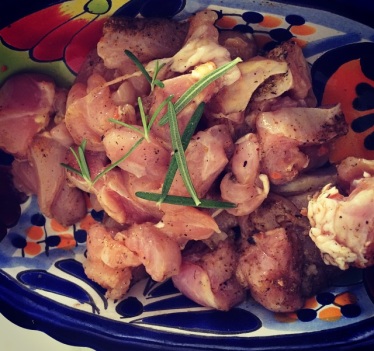 Penne com Iscas de Frango