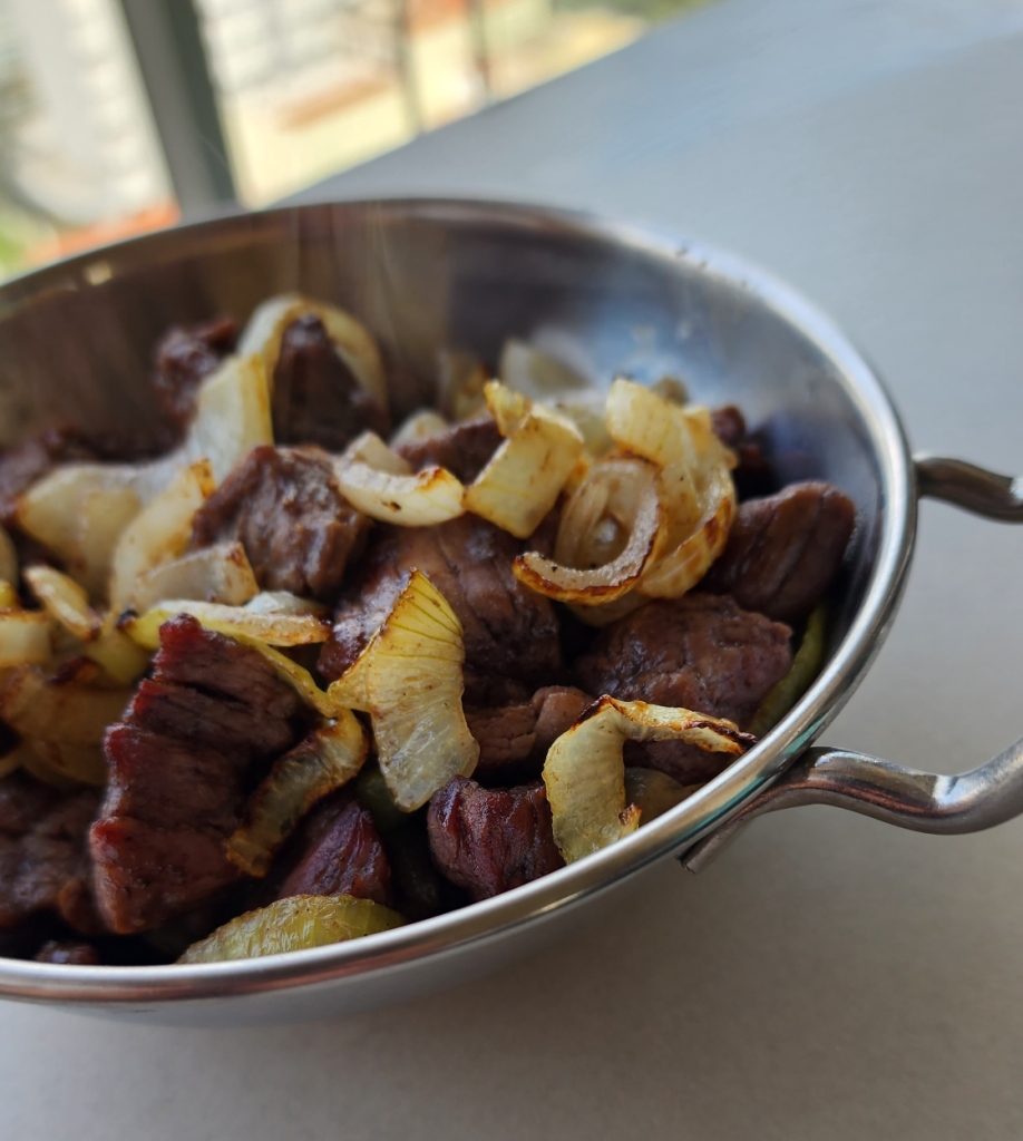 Fraldinha Acebolada Na Airfryer