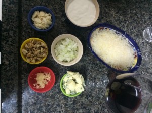 Tagliatelle Nero di Seppia, com Molho de Queijos