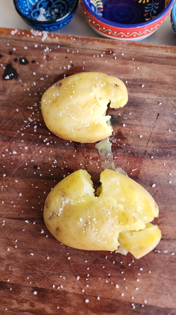 Batatas ao Murro na Airfryer