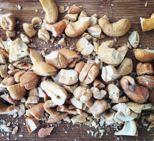 Filet Com Crosta de Castanha de Caju