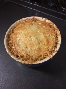 Quinoa com Cenoura Gratinada